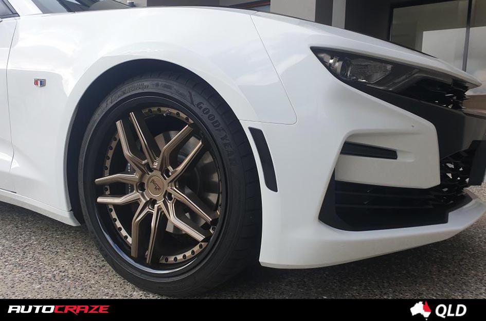 CHEVROLET CAMARO METHOS BRONZE W GLOSS BLACK LIP